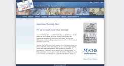 Desktop Screenshot of americannursingcare.com